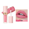 QIBEST 10 Colors Nude Matte Liquid Lipstick Waterproof Silky Lip Gloss Non-Stick Cup Lasting Purple Red Lip Tint Durable Makeup