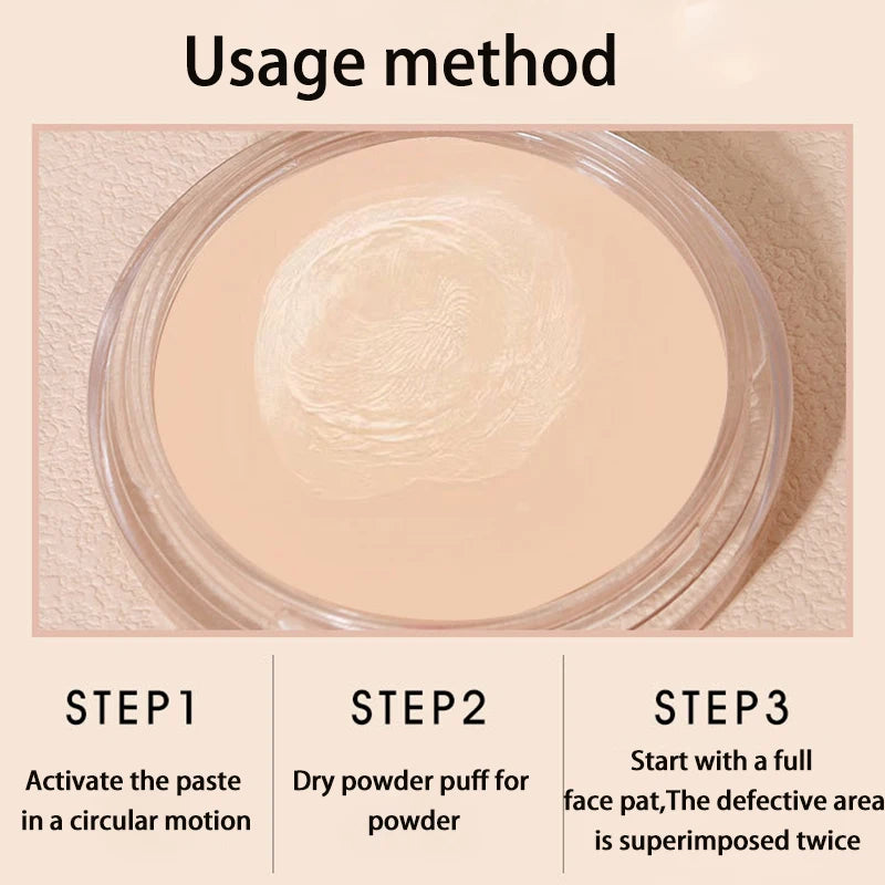 Base de maquillaje en mousse, crema, cojín, compacta, hidratante, duradera, resistente al agua, corrector, alta cobertura, base de maquillaje coreana.