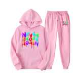 Youngboy Never Broke Again Hoodes 2PCS Sets Tracksuit Fashion Hip Hop Suit Sweatpants Men Women Hooded Sweatshirts Sport Pant - Lootquake
