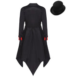 Kids Girls Gothic Vampire Costume