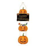 Hanging Scary Pumpkin for Porch