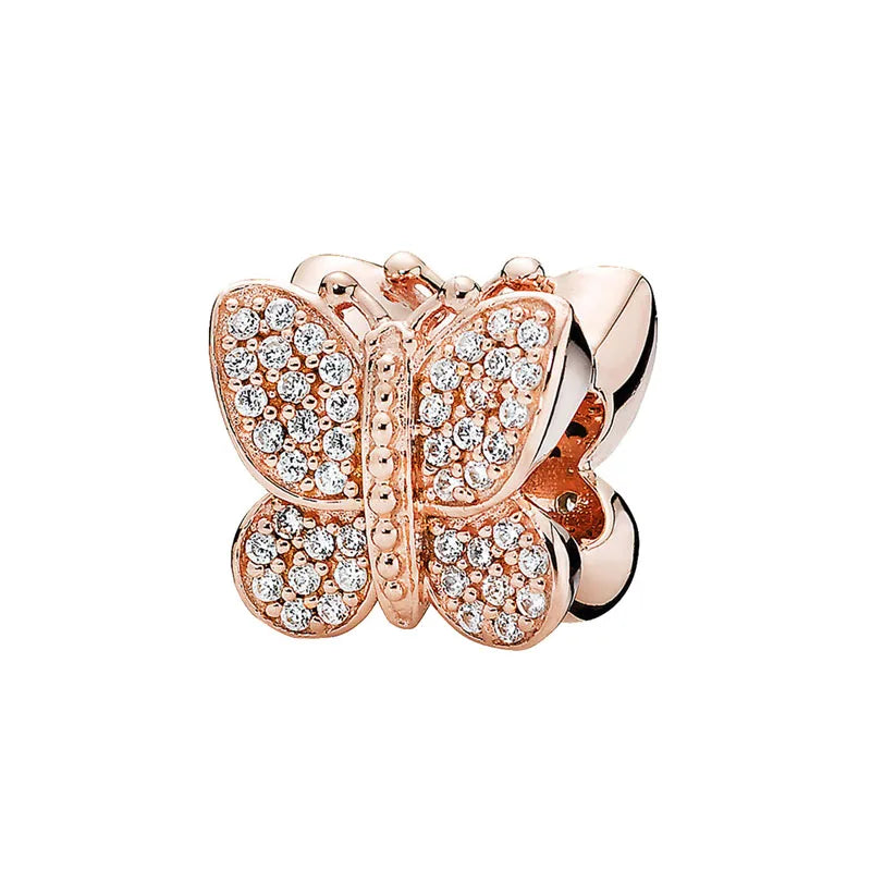 Nuevo dije de rana perezosa de plata 925 con forma de animal, pato, cerdo, oso, compatible con pulsera original, decoración, colgante para mujer, regalo de joyería