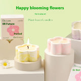 Vela de aromaterapia para habitación de niña, lámpara de aromaterapia con aroma a sensación de ambiente, vela de cumpleaños con regalo de mano, fragancia para el hogar