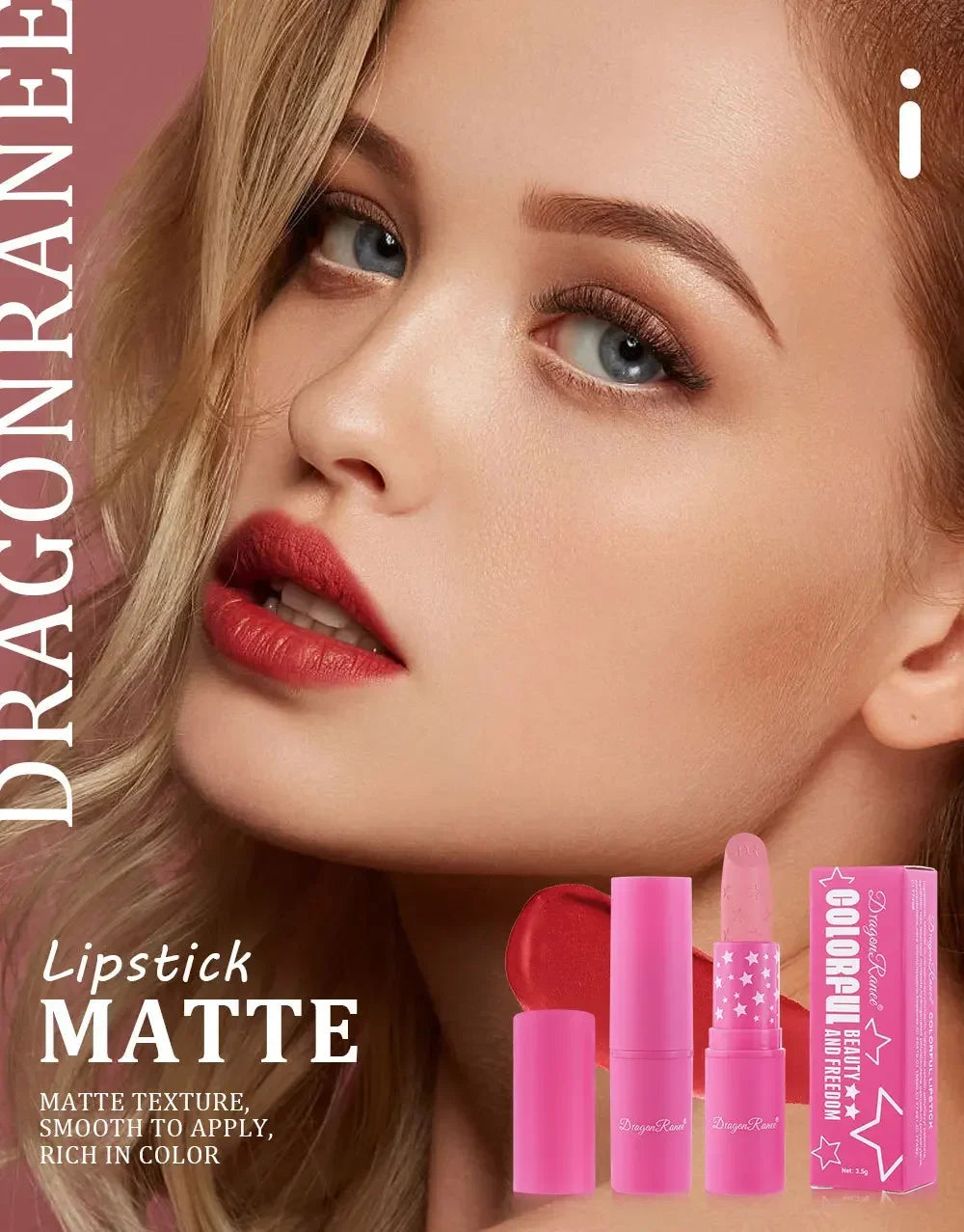 9 Colors Velvet Matte Lipsticks Pencil Waterproof Long Lasting Sexy Nude Pink Lip Stick Non-Stick Cup Makeup Lip Tint Cosmetics