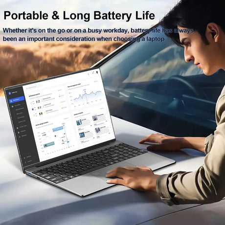 15.6"Laptop Intel Celeron N5095 notebook gamer 32GB RAM 2TB SSD Office Study PC Computer Windows 11 1920*1080 Resolution laptop - Lootquake