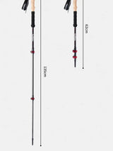 Naturehike Trekking Poles 2pcs Carbon Fiber Collapsible Telescopic Sticks Lightweight Walking Hiking Stick Climbing Stick - Lootquake