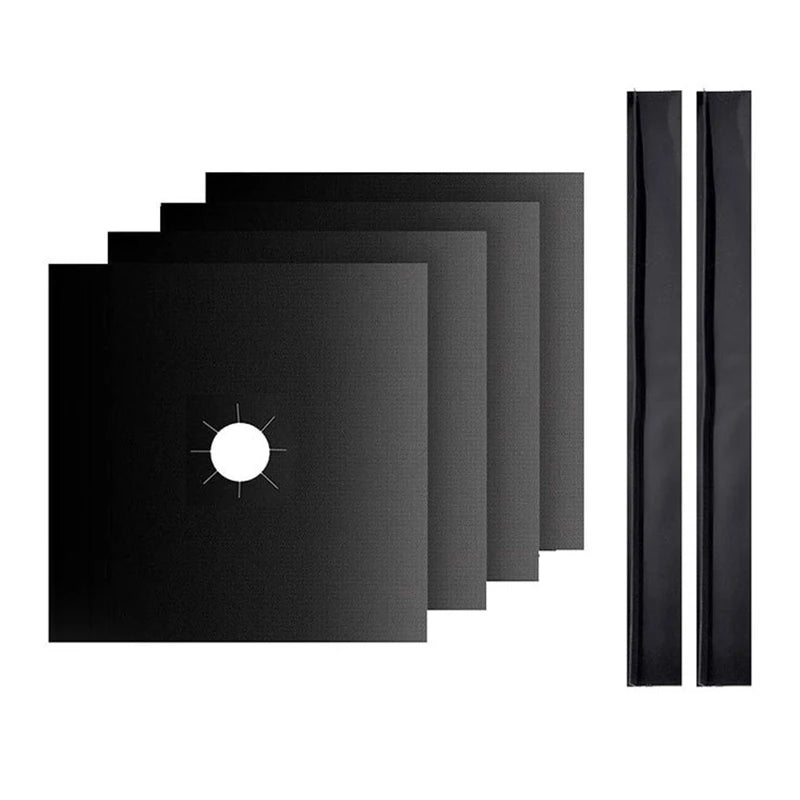 Cubiertas para quemadores de estufas de gas, tapete de limpieza, protector de estufa de gas, lavable, utensilios de cocina, cubierta para cocina