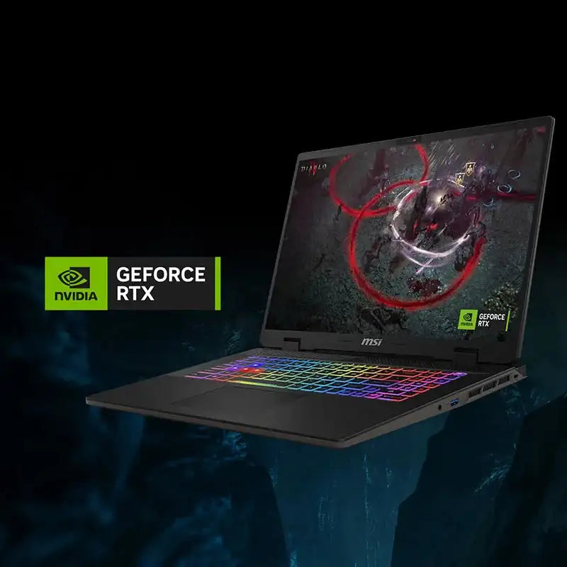 Portátil MSI Sword 17 HX 2024 de 17 pulgadas, pantalla IPS 2.5K QHD de 240 Hz, netbook i7-14700HX, 16 GB, 1 TB SSD, RTX4060, para juegos