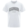 California West Coast Street Letter Tops Men Hip Hop Crewneck Tee Clothes T Shirt Summer Breathable T-Shirt Street Cotton Tshirt - Lootquake