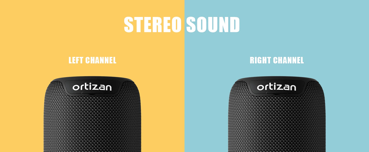 Altavoces Bluetooth, Altavoces Portátiles de 15 W Bluetooth Inalámbricos V5.3 con Sonido Estéreo, Extra Bass Activo, Resistente al Agua IPX7