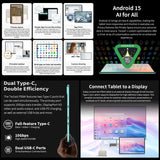 【Nouveau】 Tablette Android 15 Teclast P50Ai 11 pouces 90 Hz (6 Go + 10 Go) Max. 16 Go de RAM 128 Go Lpddr5 1280X800 Allwinner A733-Ai Octa-Core 7000 Mah Batterie Wifi-6 BT 5.4 Ai Tablettes PC