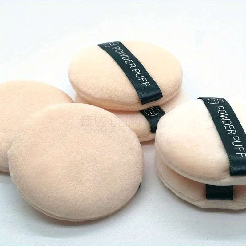 Makeup Puffs for Flawless Foundation Application - Portable and Reusable Sponge for Liquid, Cream, and Powder