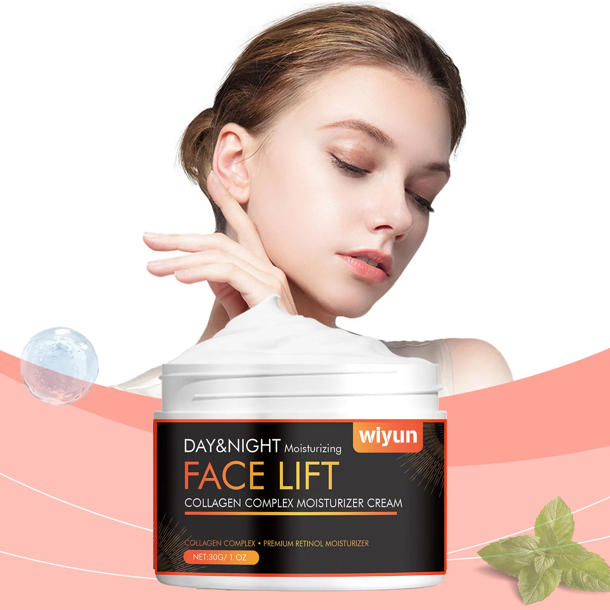 Collagen Moisturizing Cream Nourish Hydrate Prevent Senscence Sagging Remove Fine Line Wrinkle Lifting Enhance Elasticity Cream