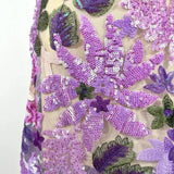 2025 Summer New Bra Heavy Industry Sequins Split Long Dress Women's Elegant Celebrity Club Party Evening Dress Wholesa - Lootquake