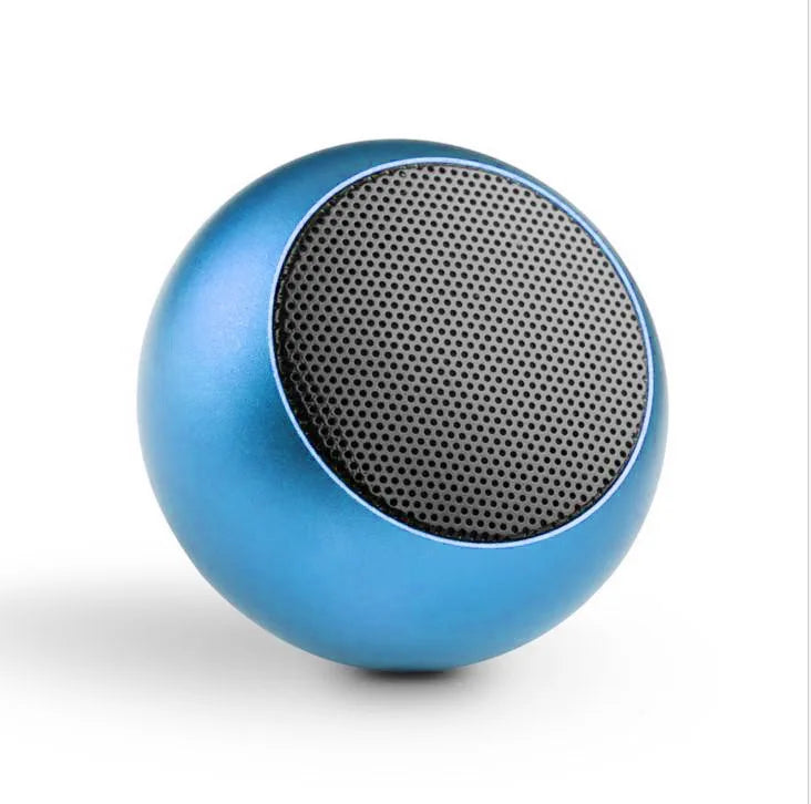 Altavoces inalámbricos Bluetooth TWS manos libres, altavoz portátil para teléfono celular, pequeño subwoofer, caja de sonido de graves, mini caja de sonido de metal