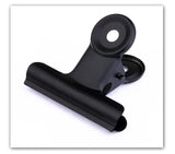10p Black Metal Clip Stationery Office Supplies Household Paper Clip Fixing Small Book Clip Sketching Board Sketching Clip