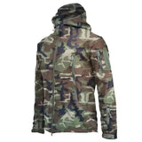 2024 New Outdoor Jackets Men Shark Skin Soft Shell Tactical Waterproof Windbreaker Jacket Mens Hooded Bomber Coats Hiking - Lootquake
