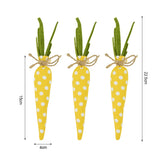 3/1pcs Nov Woven Easter Carrots Ornaments Hanging Pendant for Easter Home Decorations Supplies 2023 Kids Easter Favors Gifts Toy - Lootquake