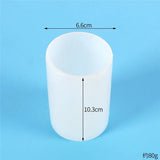 Molde de silicona para velas con forma de cilindro 3D, para hacer jabón, manualidades, regalos, yeso, resina, cera, decoración casera.