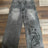 2024 New American Trend Retro Hip-hop Embroidery Pattern Baggy Jeans For Men And Women Y2K Harajuku Gothic Wide Pants Streetwear - Lootquake