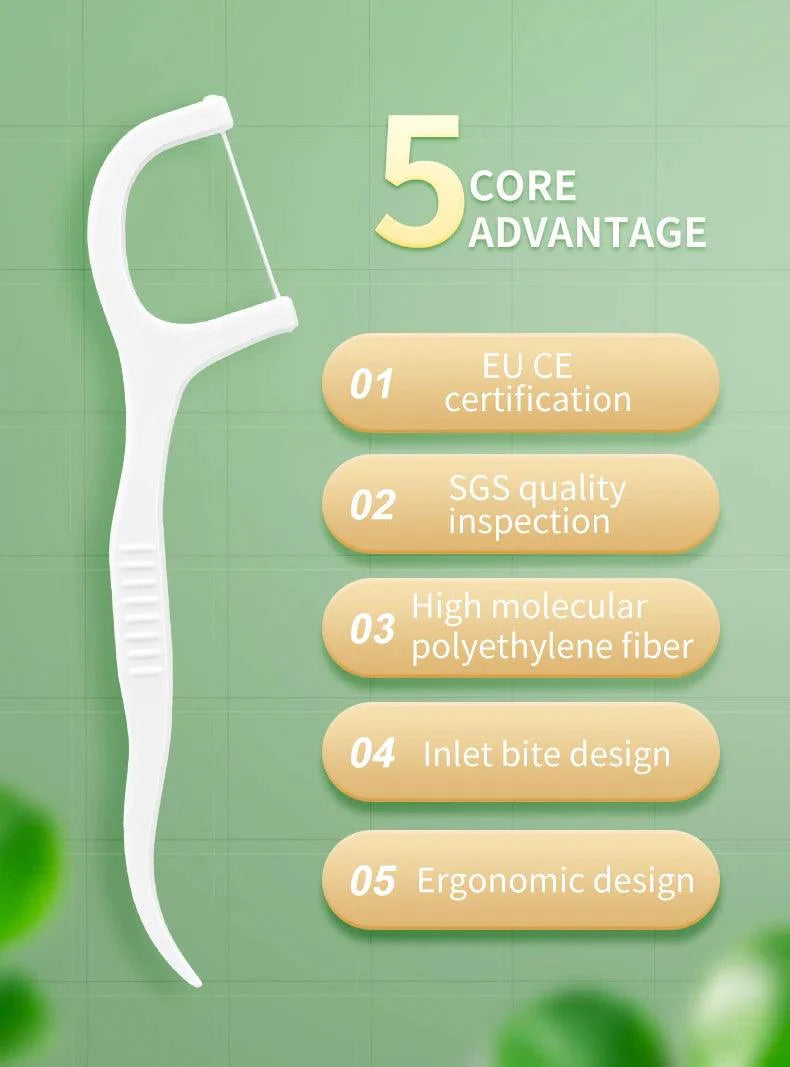 50/150/300/600/1000 PCS dental floss sticks oral care tools