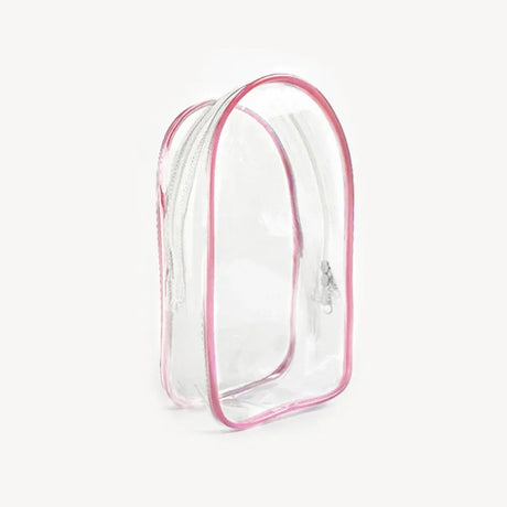 Colorful Transparent Protector Case Organizer Box for 17cm Labubu Plush Dolls Outdoor Display Bag With Keychain Doll Accessories - Lootquake
