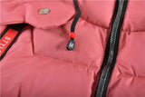 4 Color Big Size Winter Keep Warm Long Style Girls Jacket Teenage Thick Heavy Cold-proof Hooded Windbreaker Coat For Kids