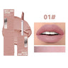 Rouge à lèvres liquide mat 6 couleurs, longue tenue, teinte antiadhésive, brillant à lèvres nude, waterproof, maquillage