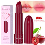 Fruit Color Changing lipstick Fruit Taste Moisturizing Lip Skin Without Drying out Temperature Changing lipstick