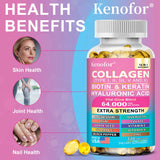 Complex Collagen Capsules, Brighten Skin Tone, Helps Joint, Cartilage & Cardiovascular, Hair, Nails, Digestive Health Supplement