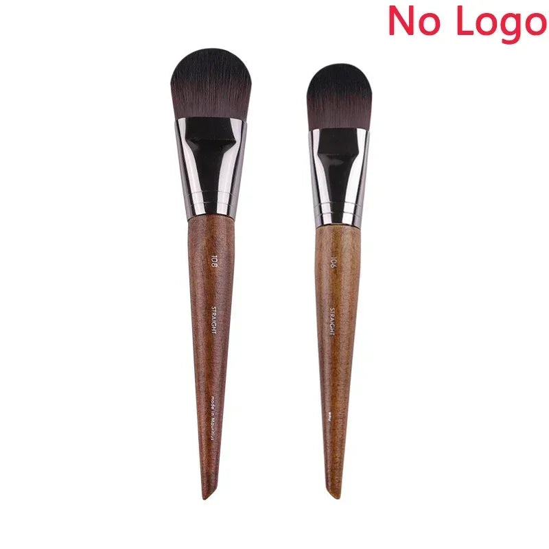 M108 106 Flat Foundation Brush  BB Cream Blender Concealer Foundation Liquid Brush Large Foundation Brush Cream Makeup Tools