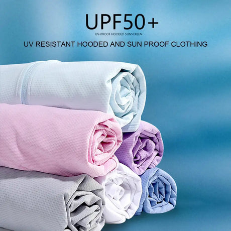 Summer UPF 50+ UV Sun Protection Skin Coats Men Ultra-Light Sportswear Hooded Outwear Men Windbreaker Casual Jackets - Lootquake