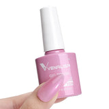 Venalisa Nail Gel Polish 7.5ml #758 Funny Bunny Milky White VIP3 Collection Long Wear Diamond Top Coat Soak Off UV LED Gel Nail