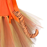 Halloween Animal Cosplay Costume for Children Forest Theme Cows Tiger Giraffe Leopard Zebra Tutu Dresses Performance Dance Sets