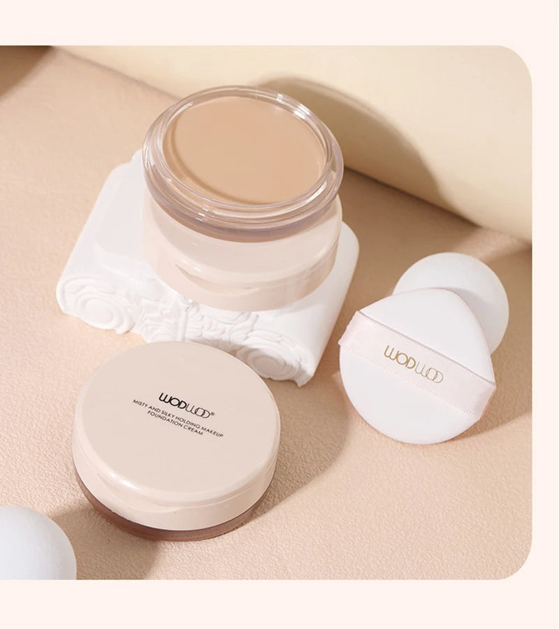 Base de maquillaje en mousse, crema, cojín, compacta, hidratante, duradera, resistente al agua, corrector, alta cobertura, base de maquillaje coreana.