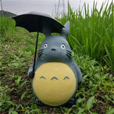 Large Garden Statue Cartoon Anime Totoroed Sculpture Creative Kawaii Miyazakis Hayaos Totoros Resin Figurines Garden Home Decor