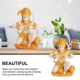 1 pc Hanuman Buddha Figurine Southeast Asian Style Home Sculpture Lord Hanuman Statue Buddha Figurine Ornament