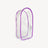 Colorful Transparent Protector Case Organizer Box for 17cm Labubu Plush Dolls Outdoor Display Bag With Keychain Doll Accessories - Lootquake