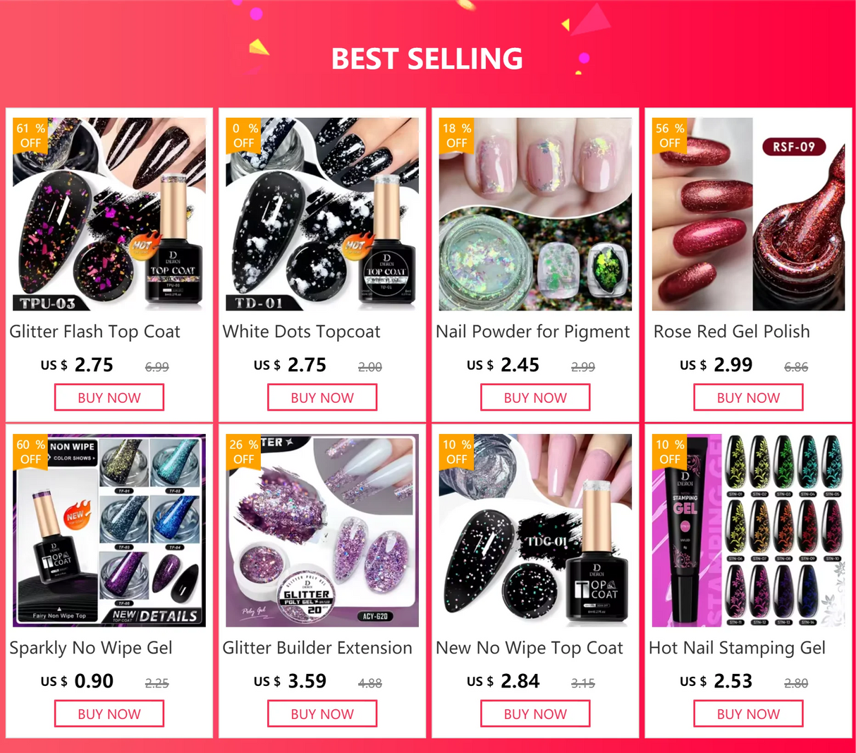 CNails No Wipe Gel Top Coat Clear Gel Base Coat Varnish Soak Off Flash Top Coat UV/LED Nail Art Accessories Matte Nail Polish