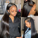 30" Straight HD Lace Frontal Wig | 13x4 Remy Human Hair