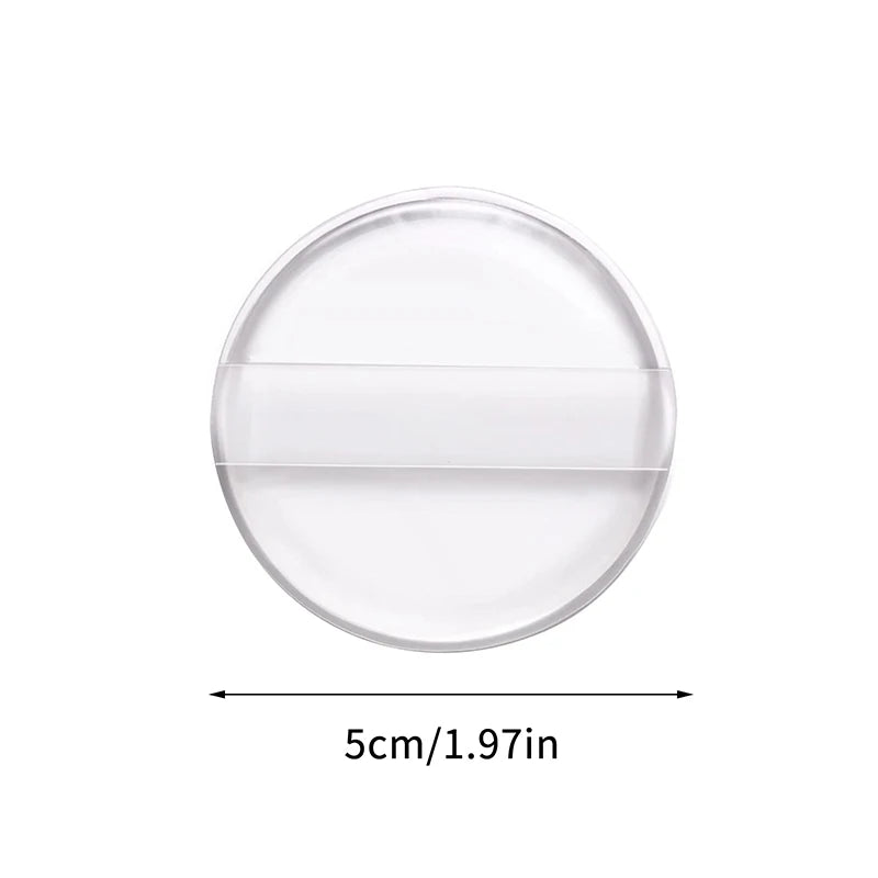 Soft Silicone Gel Powder Puff Sponge For Cosmetic Foundation BB Cream Face Makeup No Powder Eating Beauty
