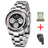 PAGANI DESIGN New Men's Quartz Watch Fashion Ceramic bezel Chronograph 100m Waterproof Men's Stainless Steel Watch - Lootquake