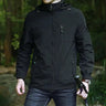 Outdoor Waterproof Jacket Men Breathable Quick Dry Hooded Jacket Coat Windbreaker Jacket Men Multi-Pockets Summer Windbreaker