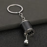 Personalized Keychain Creative Metal Mini Car Parts Manual Transmission Auto Keyring Accessories Key Ring Chain Men Lover Gift - Lootquake