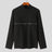INCERUN Men T Shirts Solid Color Turtleneck Long Sleeve Fitness Streetwear Camisetas 2024 Hollow Out Zipper Casual Men Clothing - Lootquake