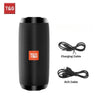 Enceinte Bluetooth TG117, enceinte portable sans fil, caisson de basses stéréo étanche pour l'extérieur, compatible avec radio TF