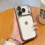 Luxury Solid Colors Frosted Translucent Phone Case For iPhone