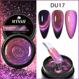 8ml Super Shine Silver Metal Painting Gel Nail Polish High-density Mirror Effect Semi Permanant Nail Art Manicure Varnish