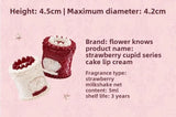 Flowerknows Strawberry Cupid Lipstick Cake Matte Velvet Lipgloss Lip Mud Makeup Korean Flower Know Lip Cream For Girls&Women
