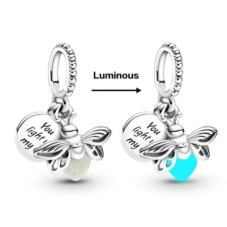 MINISO Charms Beads 925 Sterling Silver For 925 Original Harry 3mm Potter Bracelets Women Pendant DIY Jewelry Make Gifts - Lootquake
